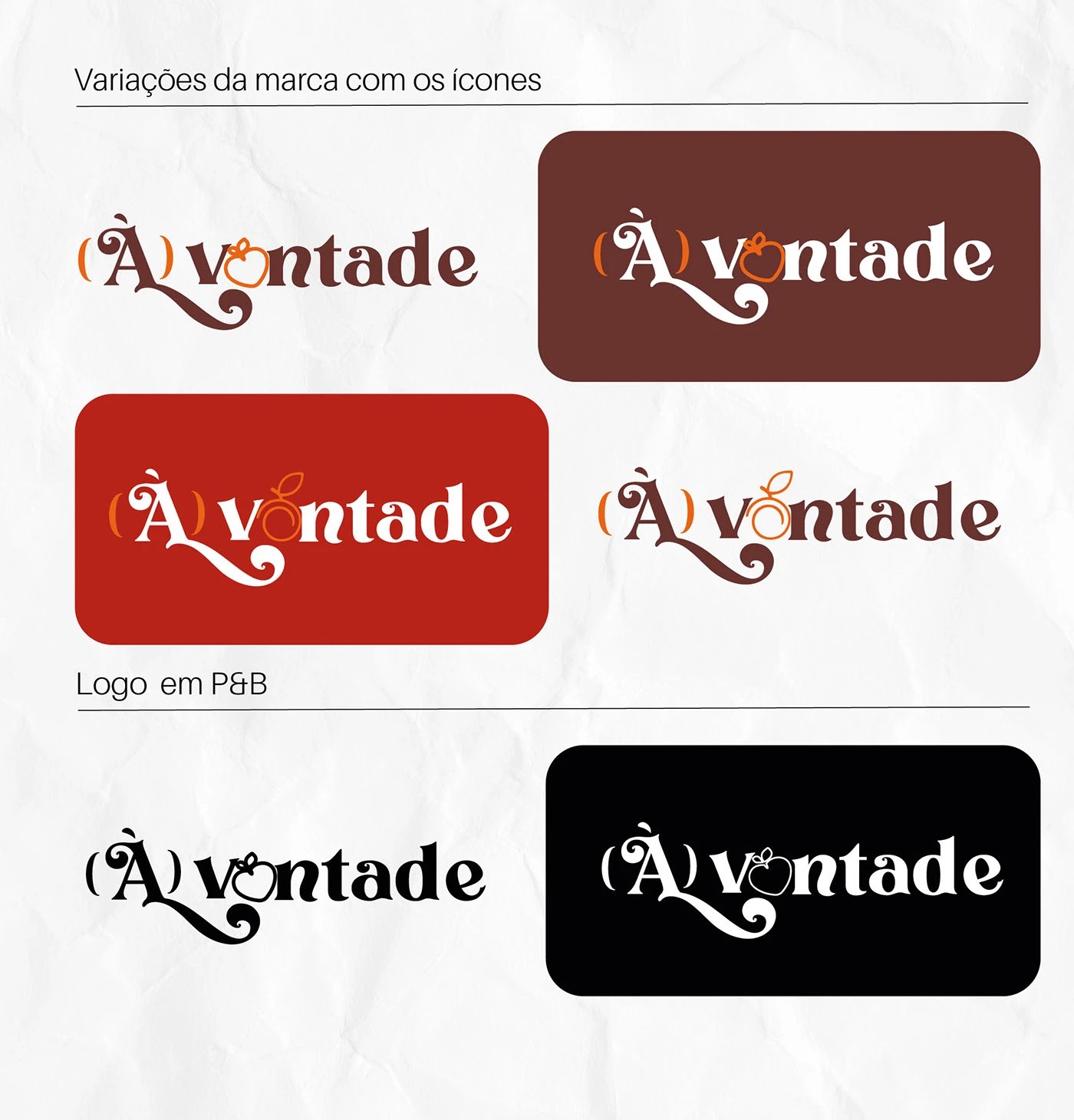Identidade visual newsletter Vontade